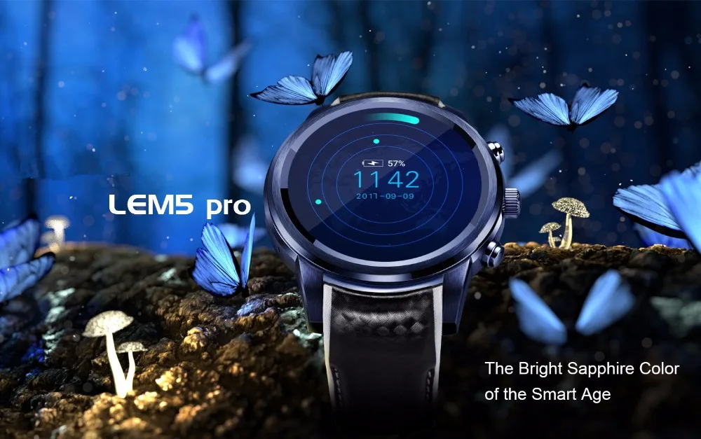LEM5 Pro мужские умные часы GPS Bluetooth Wi-Fi smartwatch Поддержка карты метр шаг сердечного ритма жизни водонепроницаемые спортивные часы
