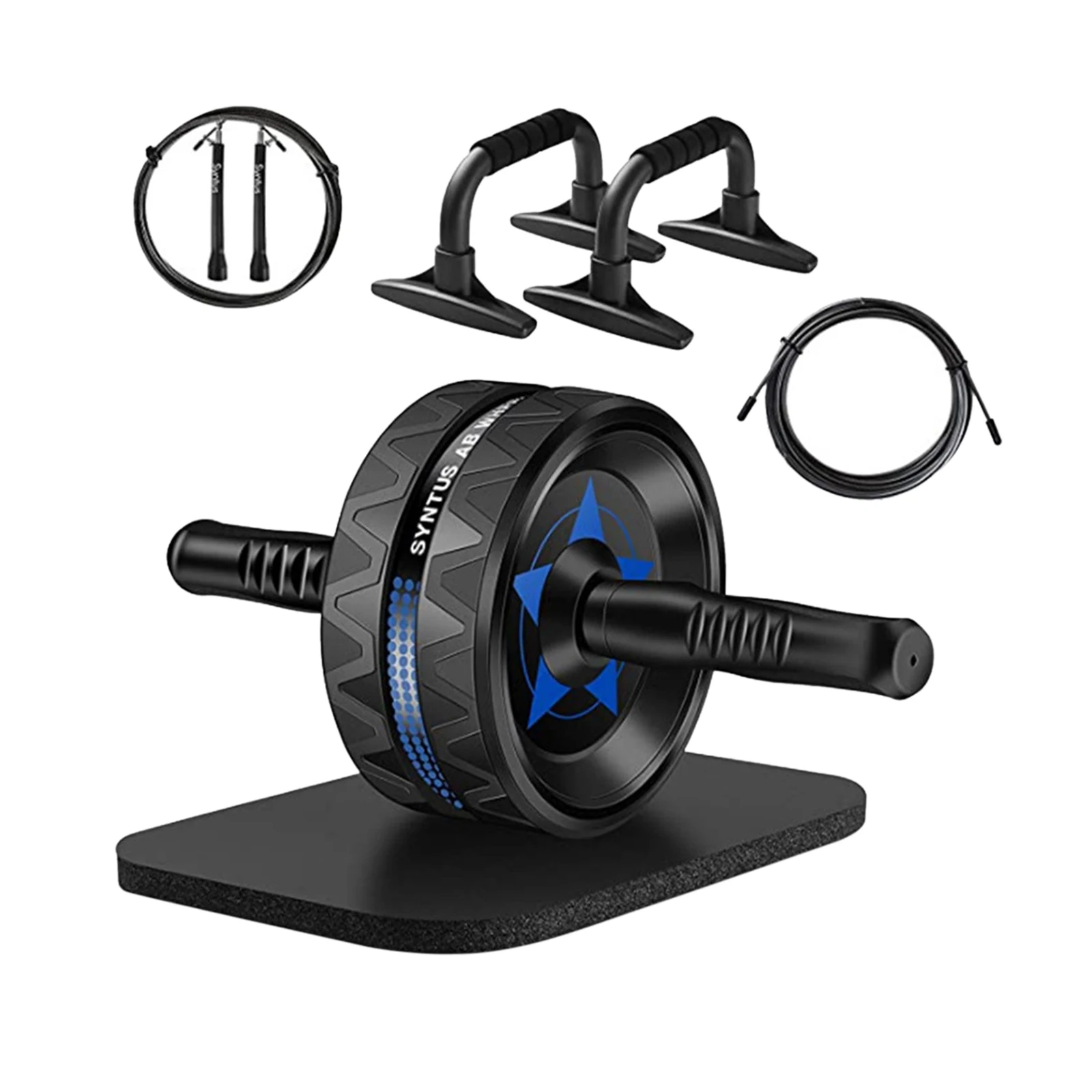 

Wheel Workout Equipment Set Abdominal Exercise Home Gym Workout Equipment Abdominal Core Fitness Training Roller Single Wheel