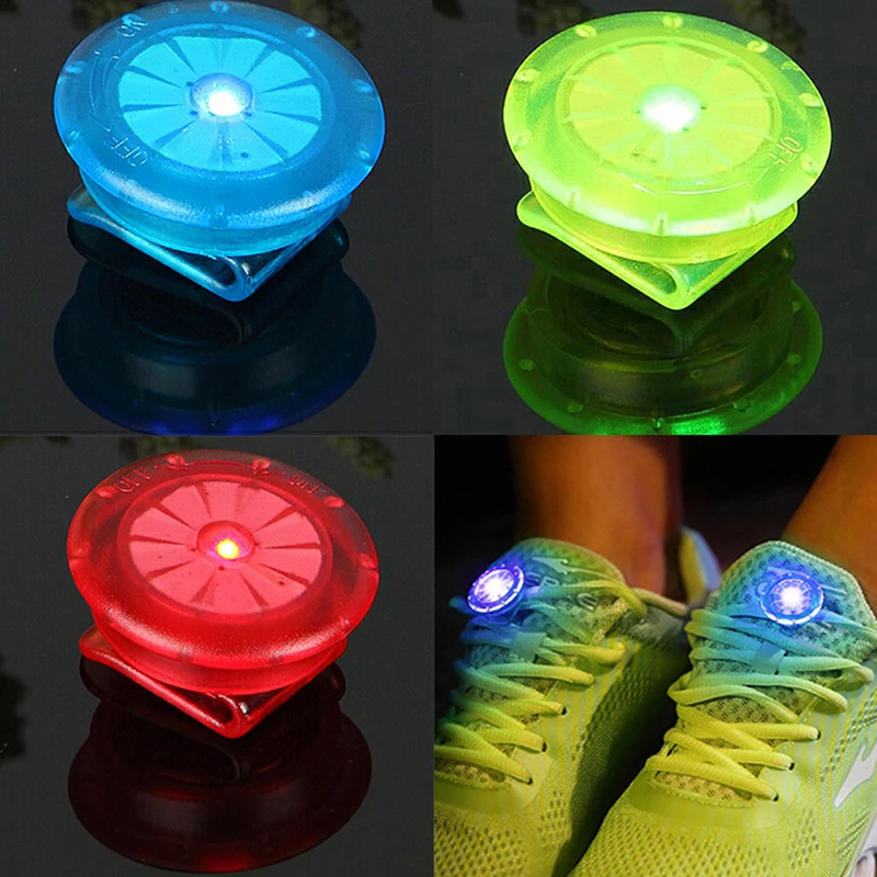 

Safety Clips Cycling Sports Safety Light Warning Light LED Luminous Shoe Clip Outdoor Bicycle LED Luminous Night Running Shoe
