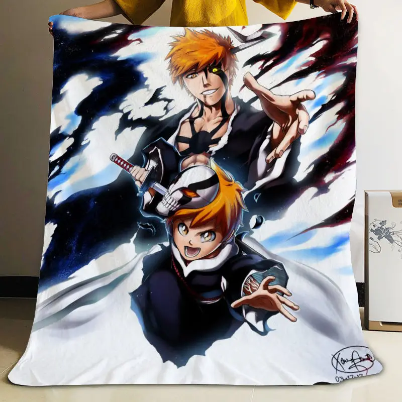 ?? Musifeカスタムアニメ漂白フランネル毛布デザイン独自の毛布フランネル毛布ソファdiyのドロップシッピング