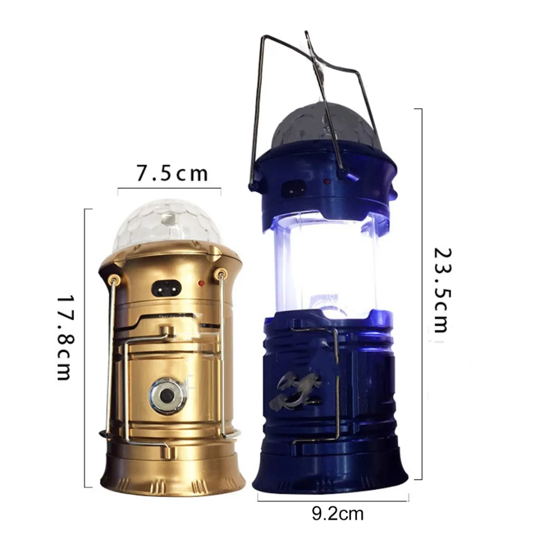 5V зарядка через USB хрустальный шар этап светильник Красочный светодиодный