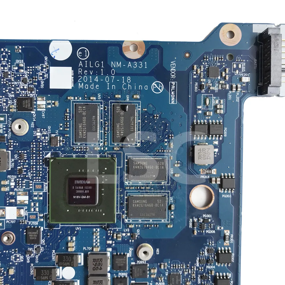 Материнская плата LSC для ноутбука Lenovo G70 80 3205U CPU GT920M GPU AILG1 NM A331 5B20H70688 DDR3L 100%