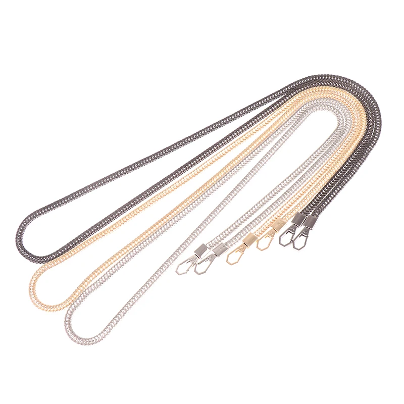 

1PCS DIY 110cm,120cm Purse Chain Bag Strap Replacement Shoulder Bag Straps Small Handbags Purses Handle Chain