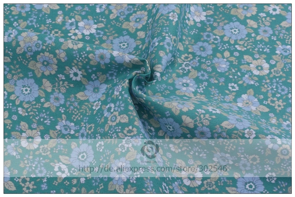 Shuangshuo Flora& stripeTissus хлопчатобумажная ткань Лоскутная Ткань Жир четверть пряди Ткань для шитья кукольных салфеток 40*50 см 7 шт./лот