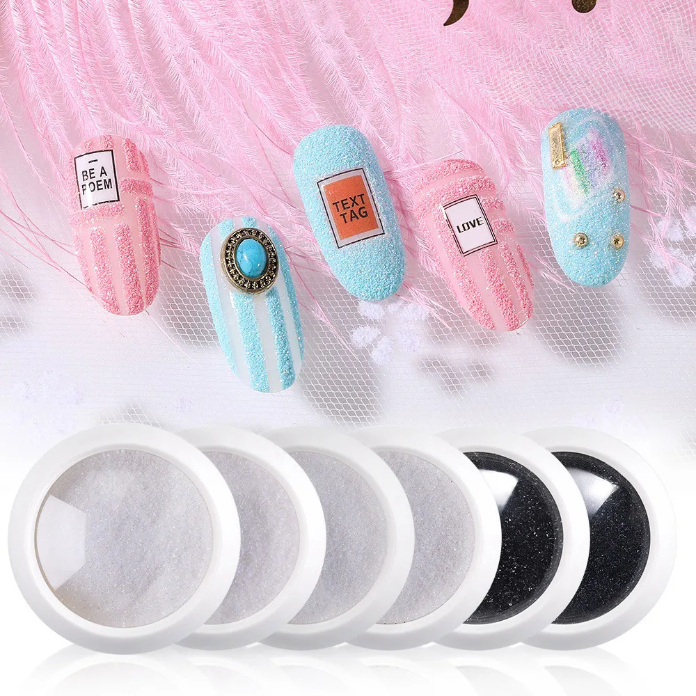 Сахарная пудра для дизайна ногтей блестящий Звездный свитер конфеты Пыль