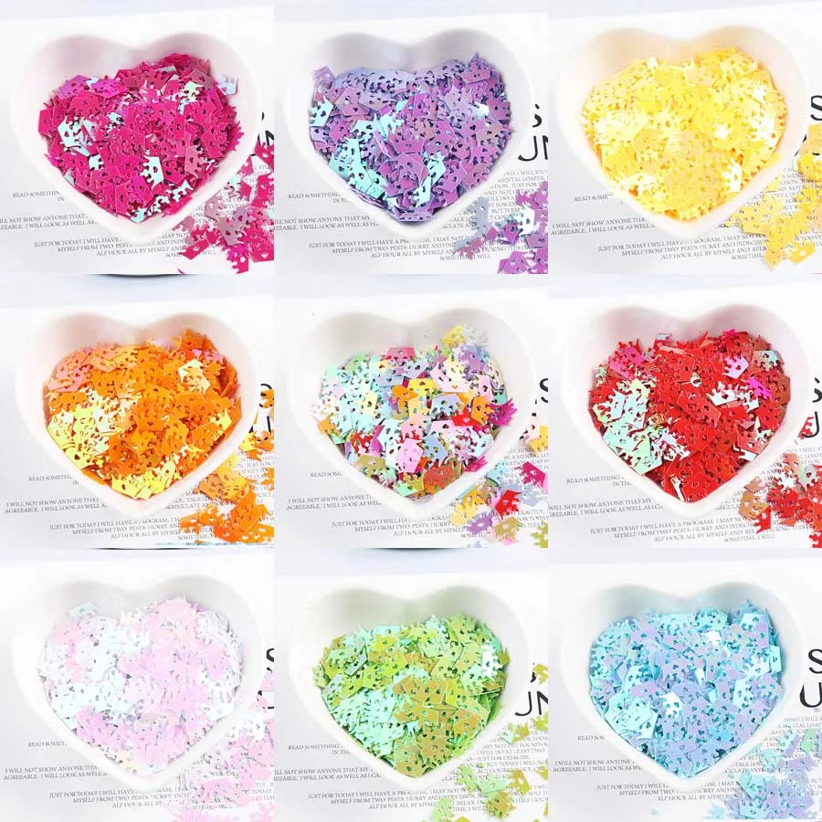 7*11 мм Корона блесток детское руководство сделай сам блестки аксессуары для