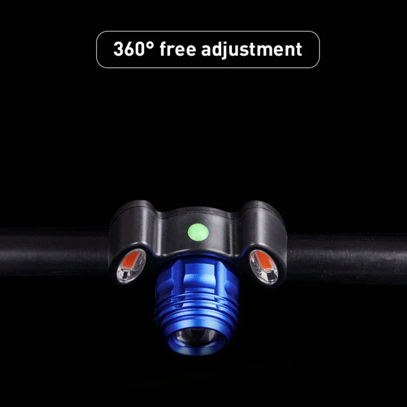 4 режима Велосипедная передняя фара Зарядное устройство USB Для велосипеда