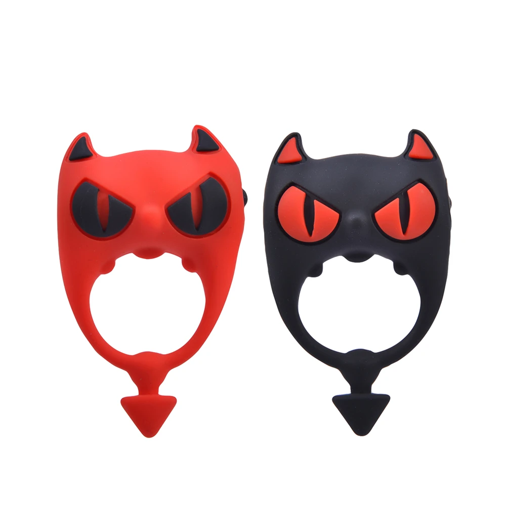 Мини вибратор пенис кольцо Длительное Действие вибрирующий задержка на Хэллоуин