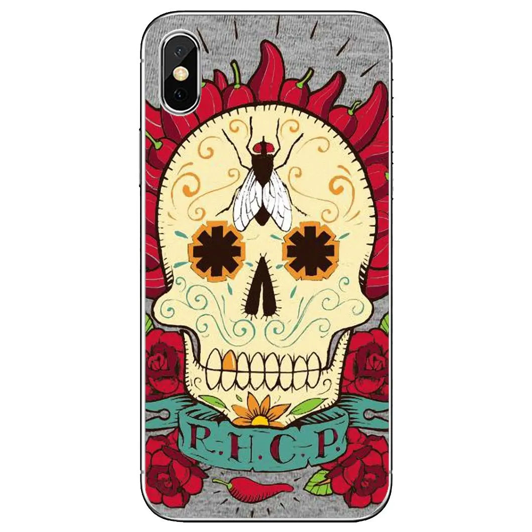 Чехол для телефона iPod Touch iPhone 10 11 12 Pro 4S SE 5C 6 6S 7 8 X XR XS Plus Max 2020 Red-Hot-Chili-Pepper-Los-Angeles |