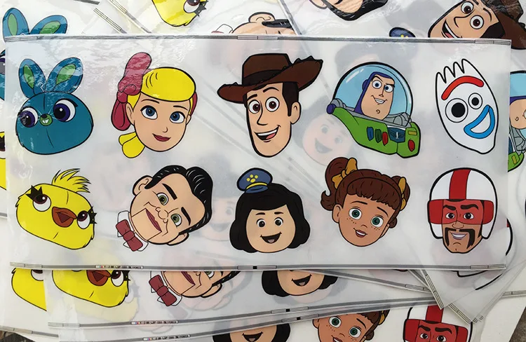 50 листов/Лот История Игрушек 4 наклейки стикеров Вуди Базз Лайтер собака