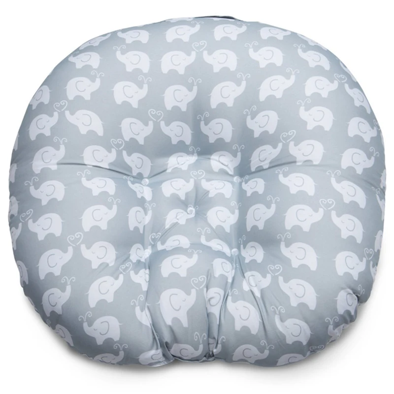 Baby Round Crawling Mat Soft Cushion 60X65cm Newborn Photography Props Thick Cotton Pad Children's Room Decoration