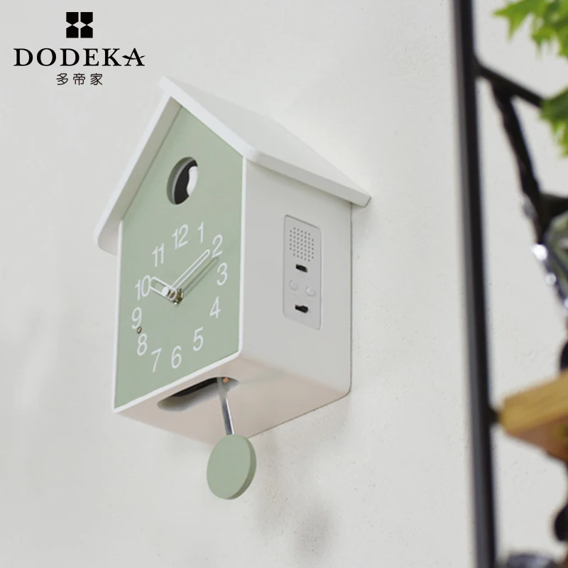 Настенные часы Cuckoo с маятником деревянные современные стильные настенные для