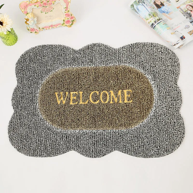 

Pet Mat Cats Dogs Bed For Cats Litter Trapping Mats Pads PVC Elastic Fiber Mats for Cats Litter Boxes Multifunctional cushion L
