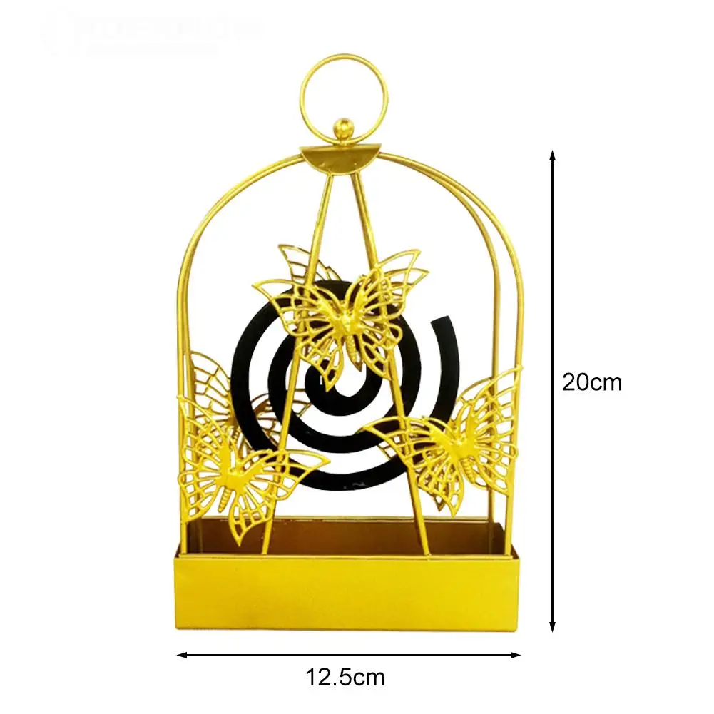Москитная Катушка Держатель Бабочка металлический Железный бабочка в форме