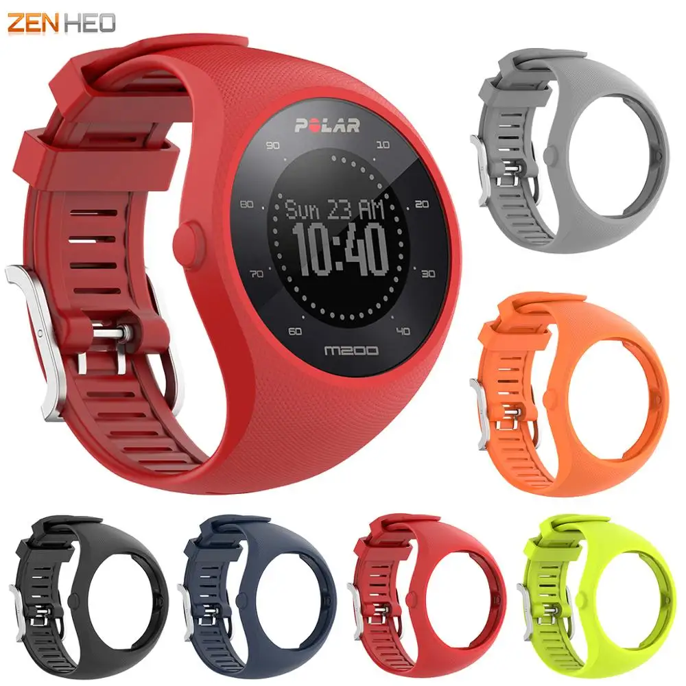 

Силиконовый ремешок для часов Polar M200 GPS, сменный Браслет для спортивных часов Polar M200