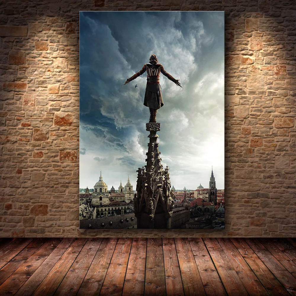 13 Без рамки игра Плакат Украшение живопись Assassin's Creed на HD холсте Картина на холсте художественный плакат стены искусства холст - Цвет: 13