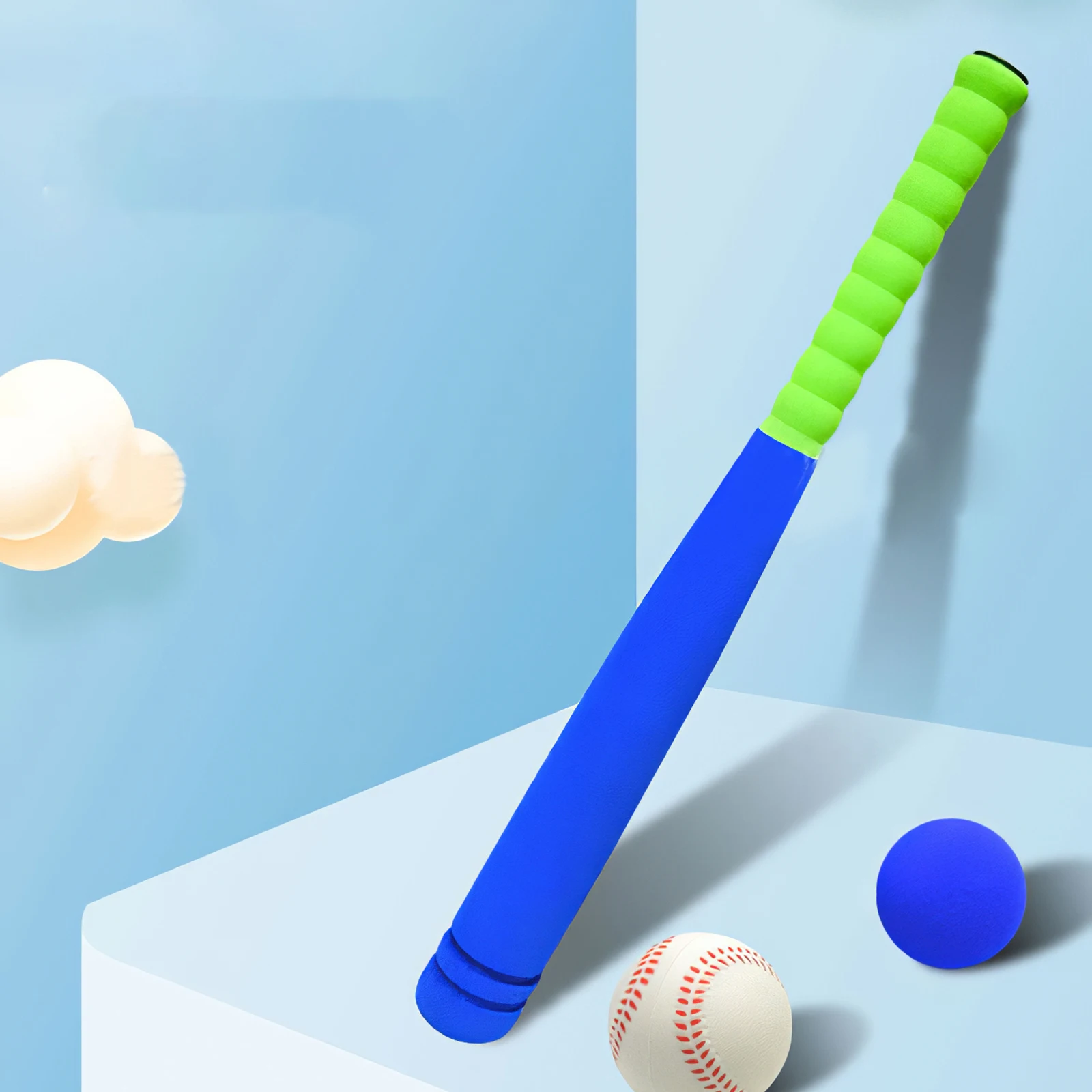 

Easy To Clean Super Safe Foam Baseball Bat With Baseball Toy Set For Children Age Above 3 Years Old Baseball T-Ball Plaything