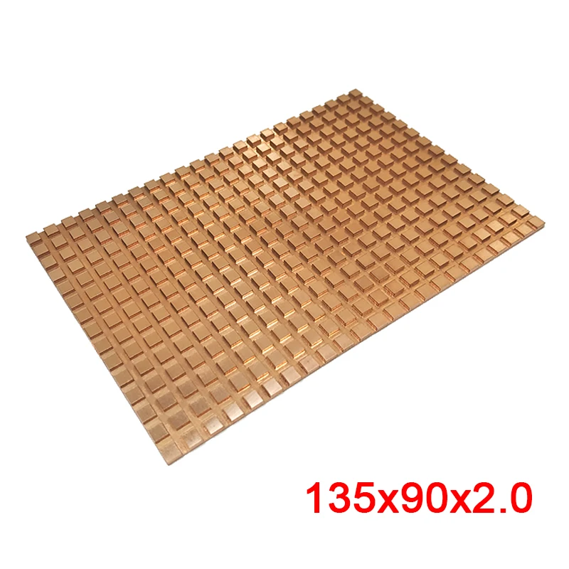 Ultra Thin Pure Copper Desktop Mechanical Hard Disk 3.5 Inch HDD SSD Tablet PC Cooler Heat Sink Passive Cooling 135x90x2/3/4mm | Компьютеры