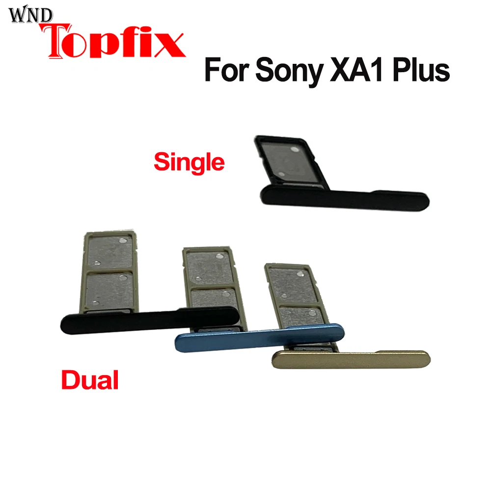 

Держатель для SIM-карты для Sony Xperia XA1 Plus лоток держатель слота для SIM-карты адаптер для Sony XA1 Plus лоток для SIM-карты Запасные части