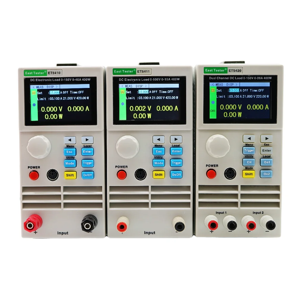 

ET5410 ET5411 ET5420 Load Professional Programmable DC Electrical Load Digital Control DC Load Electronic Battery Tester Load
