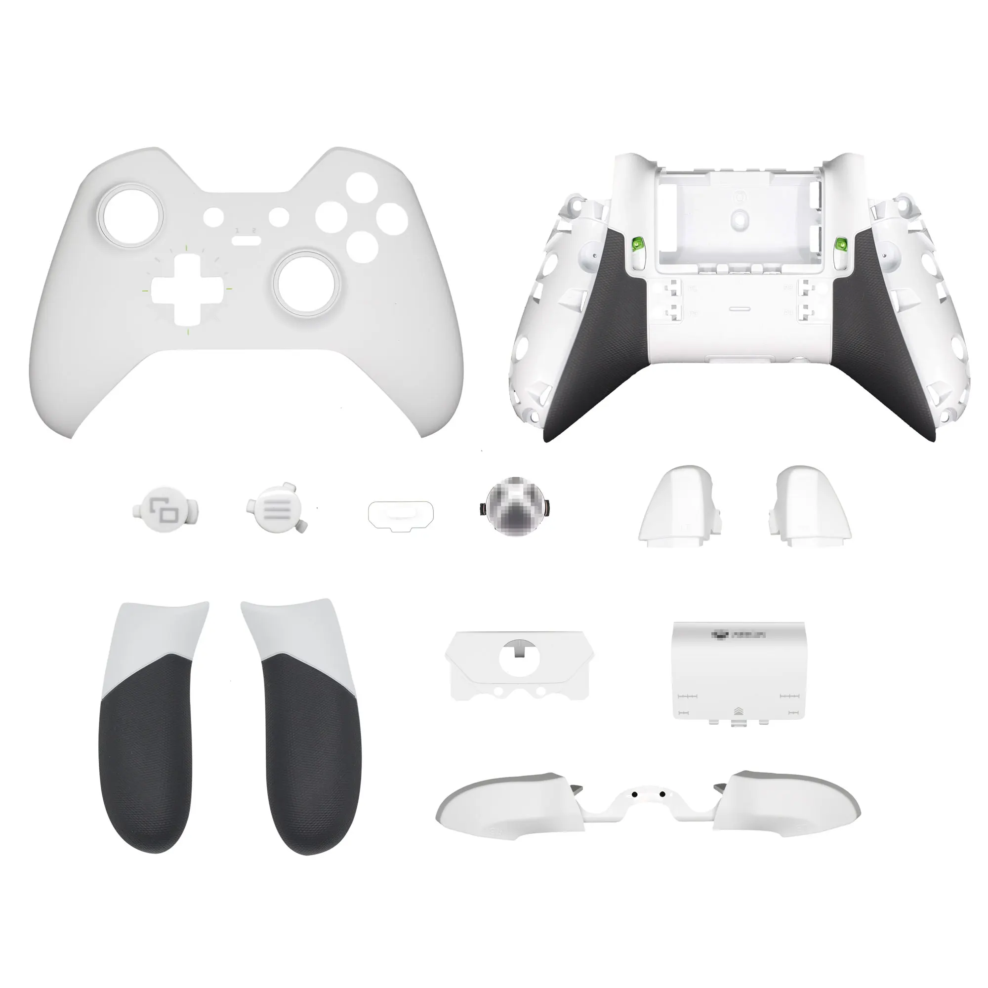 Сменные ручки для xbox ONE Elite Gamepad прорезиненная ручка Задняя ручка для контроллера задняя крышка чехол Корпус оболочка - Цвет: Standard Verstion