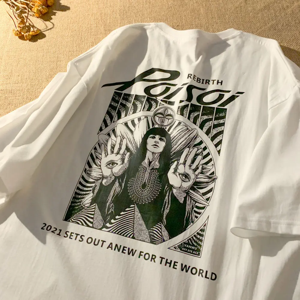 

O-neck Couple Clothes Black Gray Party Special Shirt Streetwear Summer New White Short Sleeve BF Cool Alternative Clothing