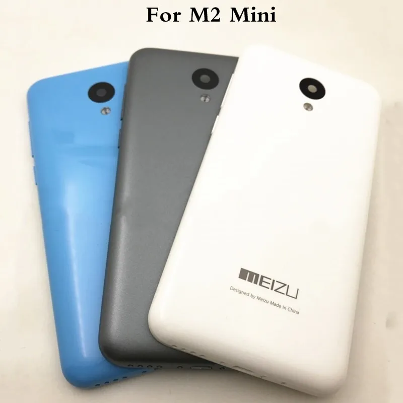 

Original New Battery Door Back Cover Housing Case For MEIZU M2 Mini With Camera Lens with Power Volume Buttons