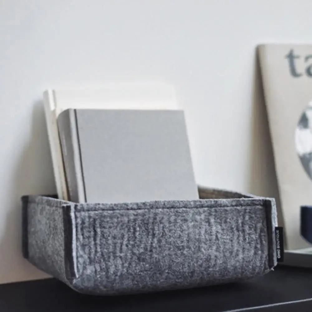 Скандинавский стиль корзина для хранения Ins Войлок настольная гостиная крыльцо