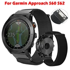Ремешок нейлоновый для наручных часов, быстросъемный браслет для Garmin Fenix 5 Plus 6 Pro Forerunner 935 touchs60 S62, 22 мм