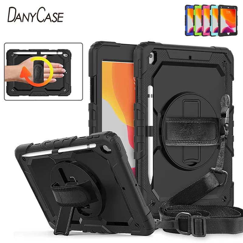 

iPad 9.7 Case For iPad 2017 2018 5/6th Generation Heavy Duty Cover For iPad 10.2 2019 2020 Pro 11 12.9 Air 3 10.5 Mini 4 5