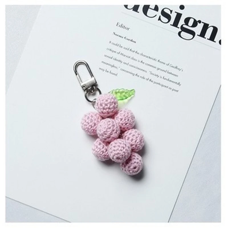 Новый милый кулон брелок виноград многоцветные Ювелирные изделия девушка мода