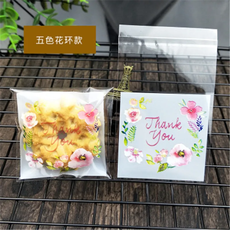 100 шт. милые большие пластиковые пакеты | Дом и сад