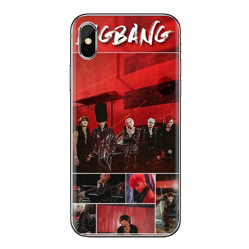 For Samsung Galaxy J1 J2 J3 J4 J5 J6 J7 J8 Plus 2018 Prime 2015 2016 2017 kpop Bigbang Transparent Soft Shell Covers |
