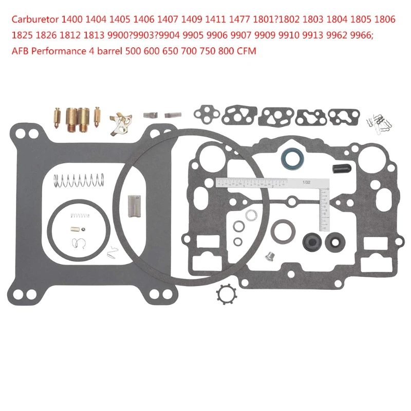 

1477 Carburetor Rebuild & Maintenance Kit for All Edelbrock Square-Bore Carbs tools for men gifts birthday
