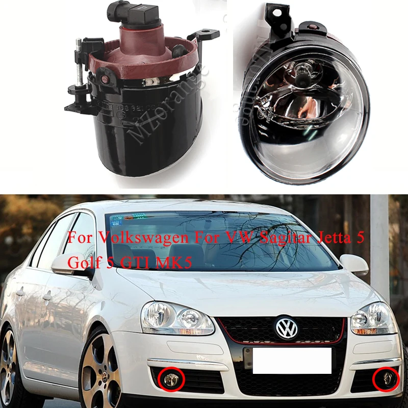 Противотуманный светильник MZORANGE для Volkswagen для VW Sagitar Jetta 5 Golf 5 GTI MK5 Противотуманные фары передний бампер противотуманный светильник для вождения