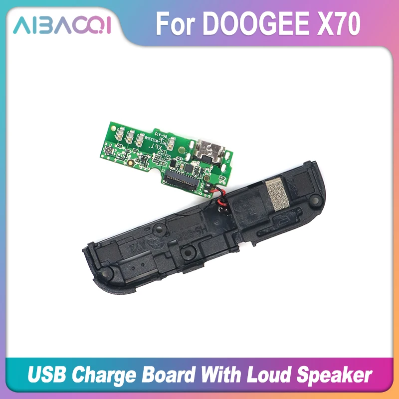 Фото AiBaoQi новый оригинальный USB-разъем для зарядки + фото микрофон телефона Doogee X70 |
