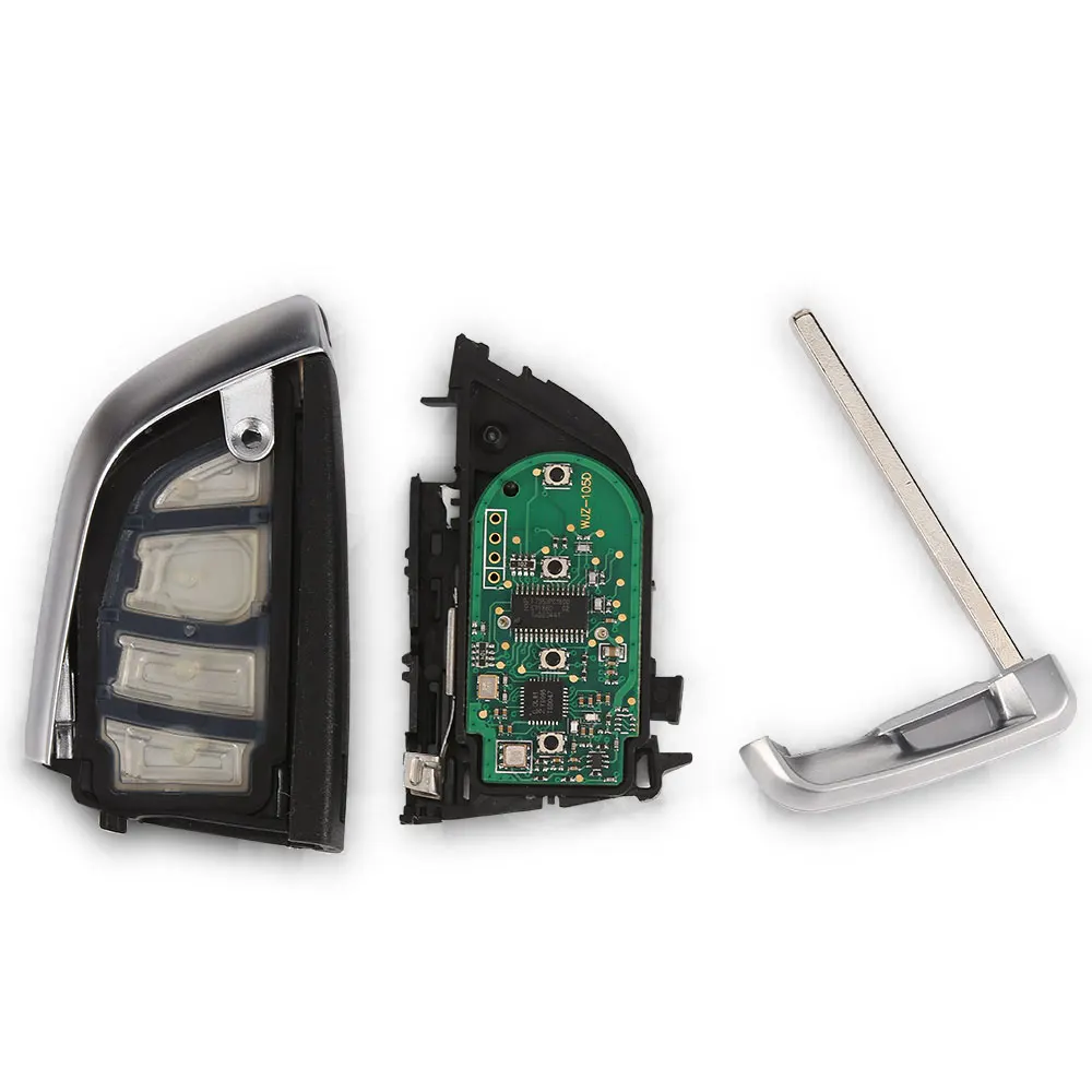 Обновленный автомобильный пульт дистанционного управления WhatsKey с 4 кнопками чип