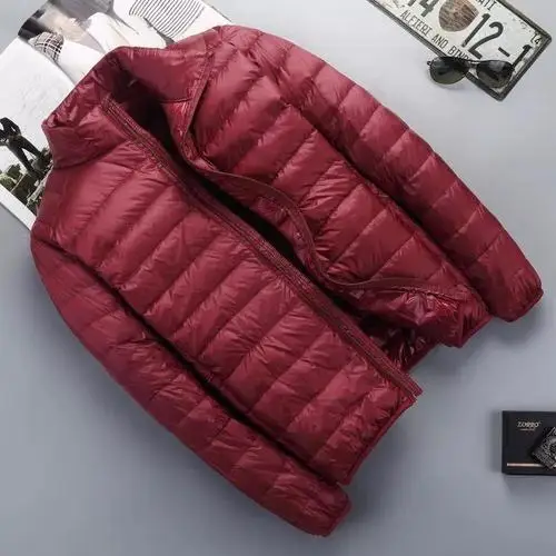 Новинка плюс 9XL 10XL 11XL пуховое пальто большие размеры, для мужчин 90% ультра легкий пуховик для мужчин Lightweigh теплое пальто с капюшоном Перо парка - Color: N14-U39