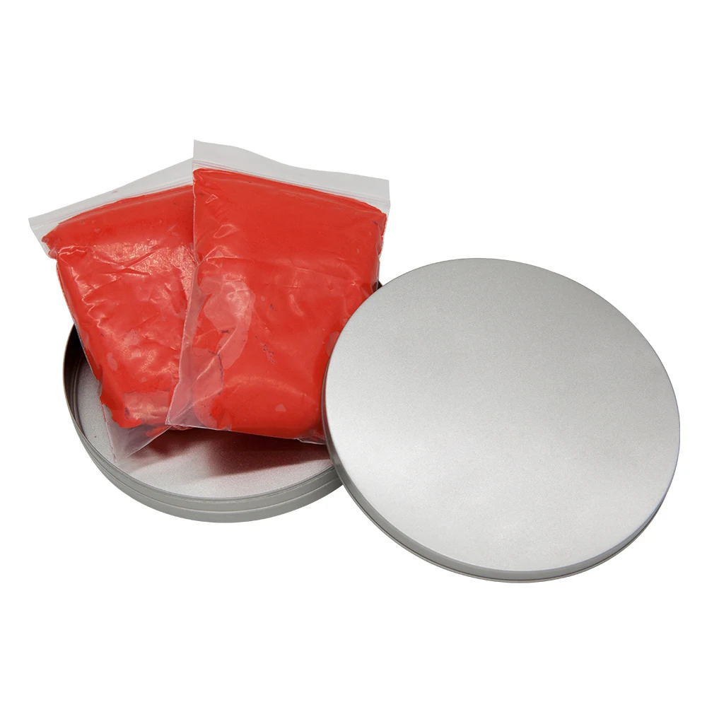 Huella de mano para beb&eacute; reci&eacute;n nacido, arcilla suave no t&oacute;xica, souvenires para beb&eacute;, almohadilla de tinta para mano para ni&ntilde;os de 0 a 6 meses, juguetes para huellas dactilares fundidos a mano-2