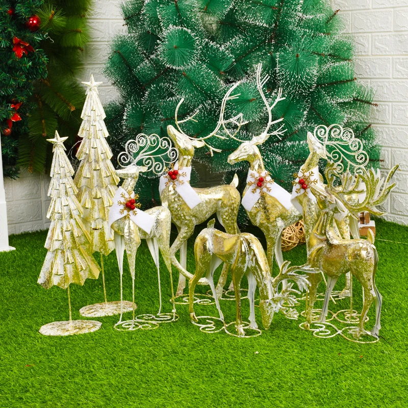 

Room Decoration Wrought Iron Ornaments Pine Ornaments Christmas Tree Decorations New Year Gifts Garden Decorations Navidad 2022