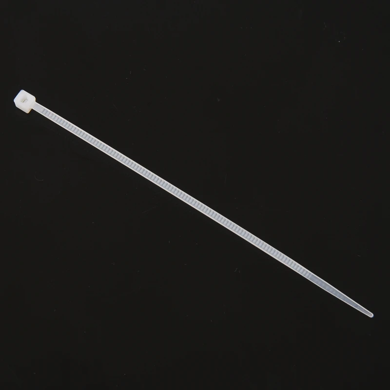 100 шт прочных кабельные стяжки/галстук бабочка обертывания стяжки Цвет: белый