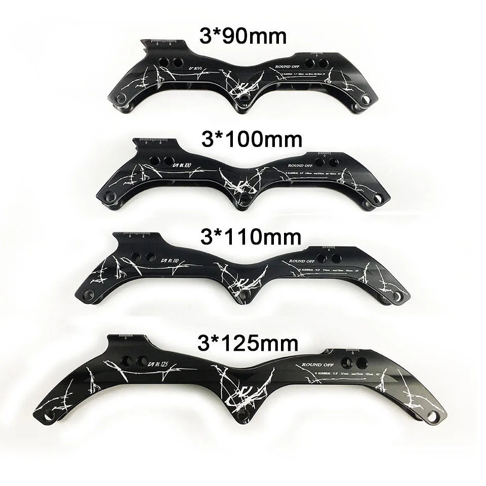 Роликовые коньки DJ74 роликовые с колесами 3*125/110/100/90 мм аксессуары для детей и