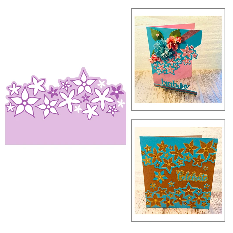 Новинка 2020 Лидер продаж металлические Вырубные штампы с изображением цветов