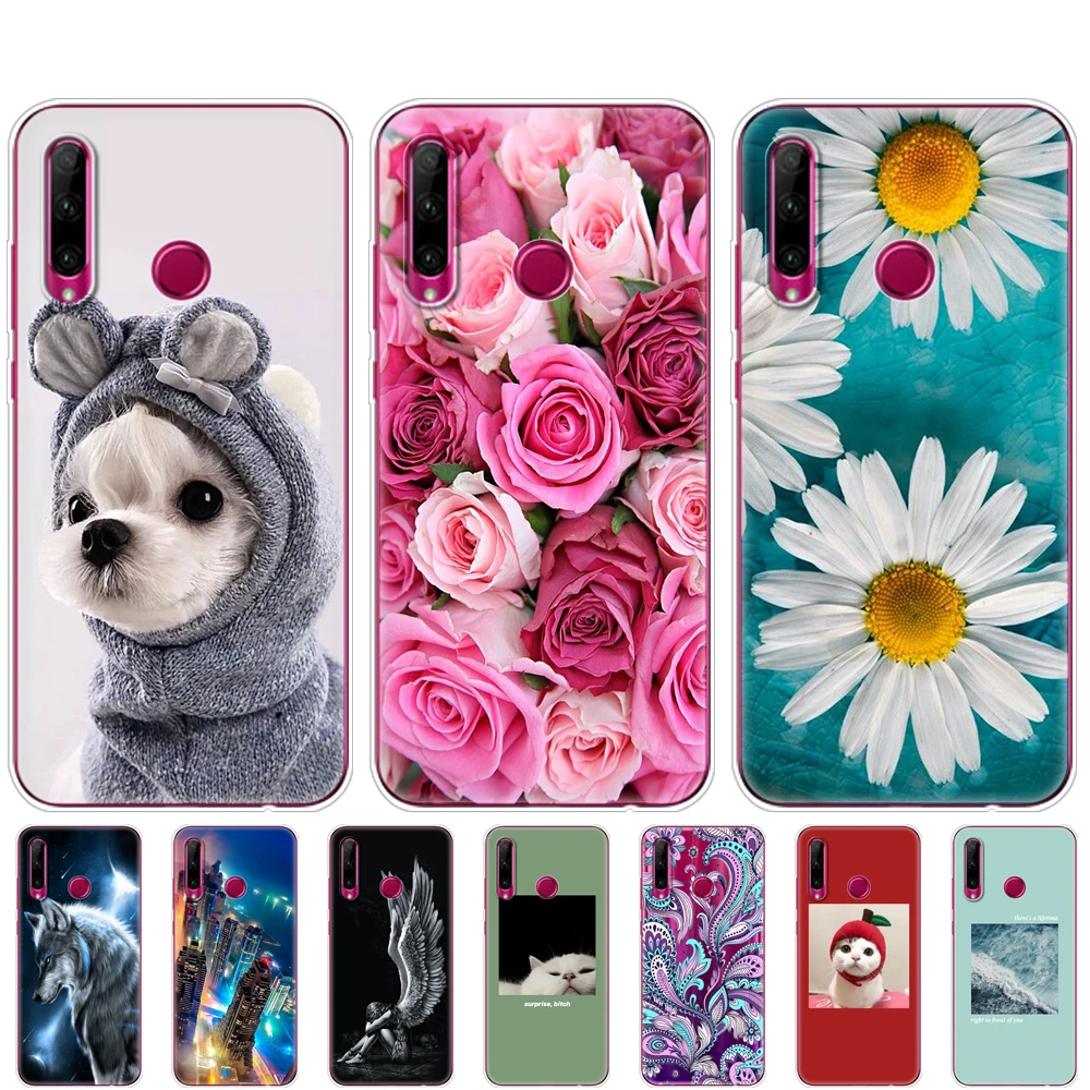 Чехол для Honor 10i HRY-LX1T дюйма мягкий силиконовый чехол-бампер из ТПУ Huawei 10 i 6 21 |