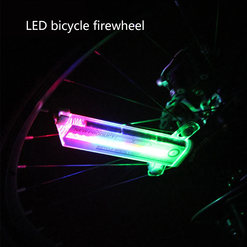

Bicycle Motorcycle Bike Tyre Tire Wheel Lights 32 LED Flash Spoke Light Lamp Outdoor Cycling Lights For 24 Inches Wheel