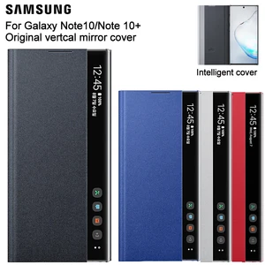 Samsung Original Mirror Cover Clear View Phone Case For Galaxy Note 10
Plus Note10 5G Note X Note 10+ Rouse Slim Flip Case