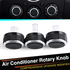 Ручка кондиционера из алюминиевого сплава, ручка переменного тока, автомобильный Кондиционер, ручка переключателя управления нагревом для Mazda 2
