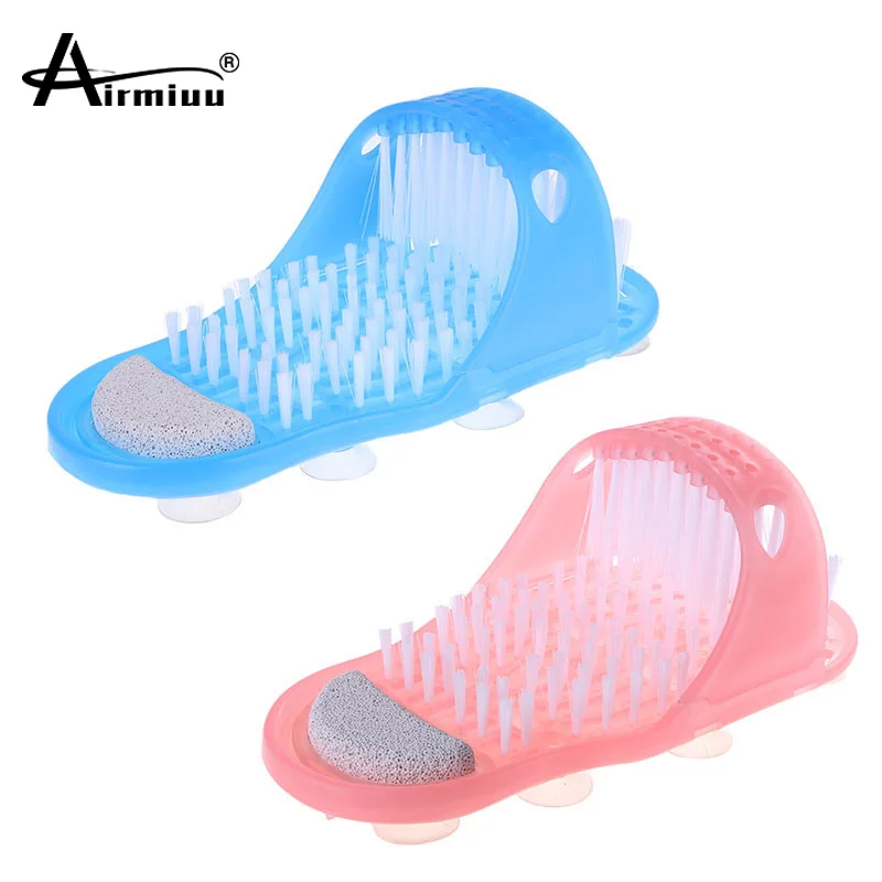 

Men Summer Flip Flops Bath Shoes Foot Scrubber Massage Slippers Home Women Bathroom Shower Brush Shoe for Foot Care Cleaning