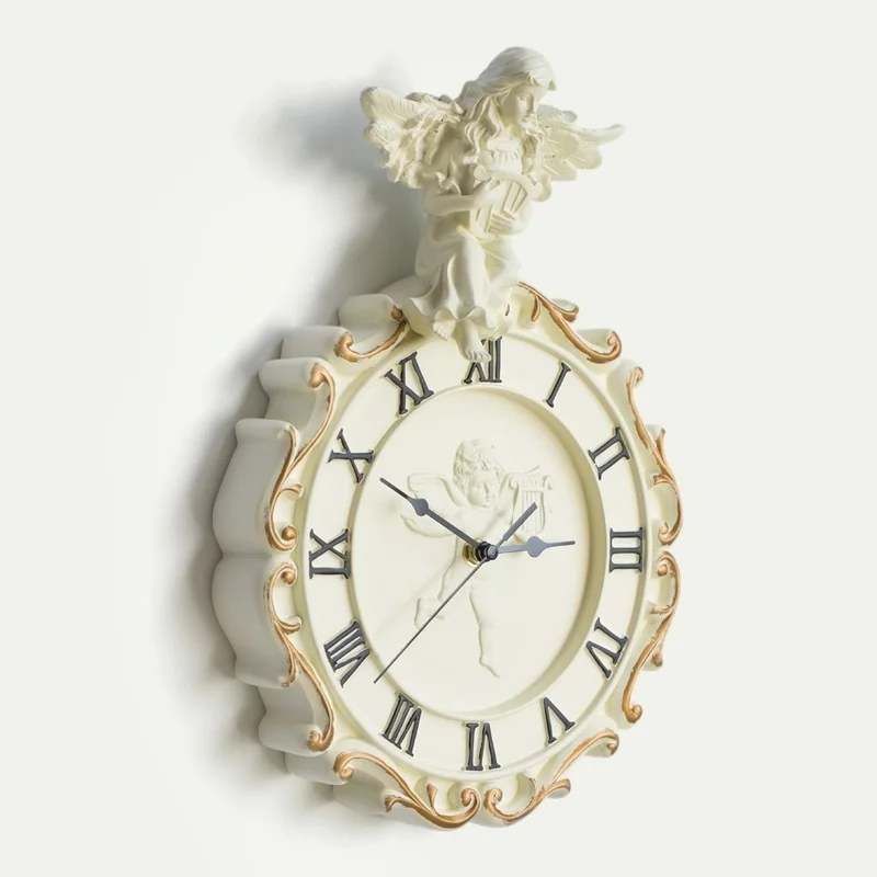 Аксессуары для украшения дома современные потертые шикарные часы Wanduhr настенные