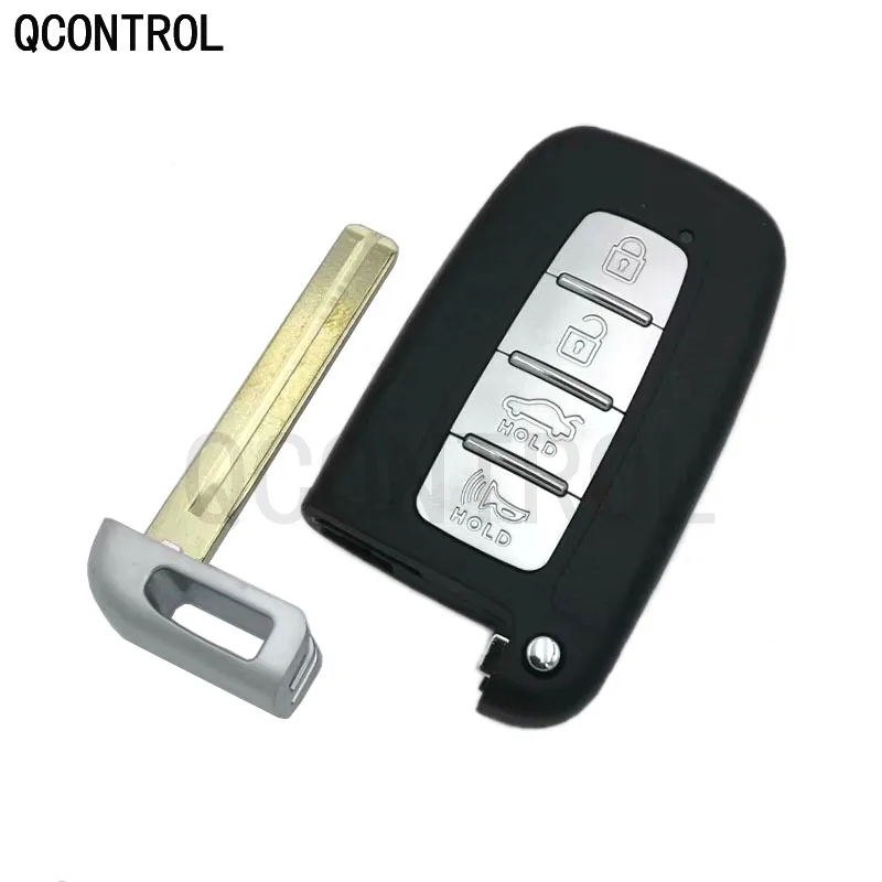QCONTROL 433 Мгц дистанционный смарт-ключ PCF7952 чип для HYUNDAI 433 МГц I30 I45 Ix35 Genesis Equus Veloster Tucson Sonata Elantra